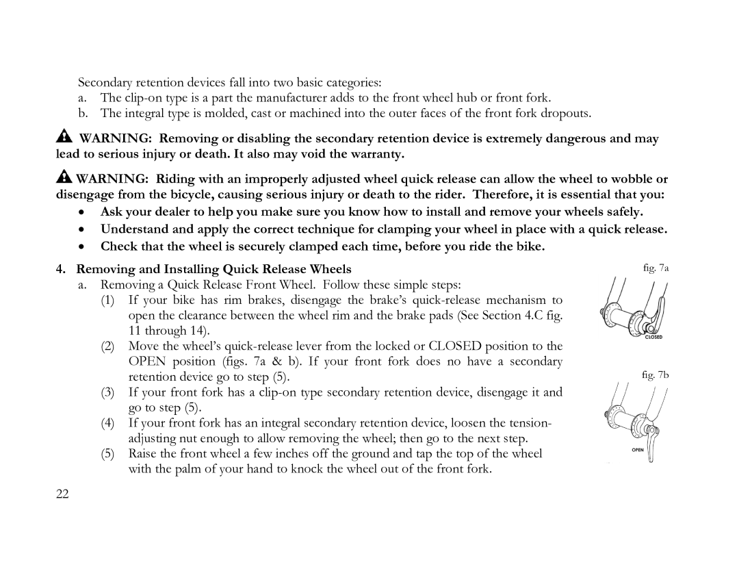 K2 Bike K2 BICYCLE manual 