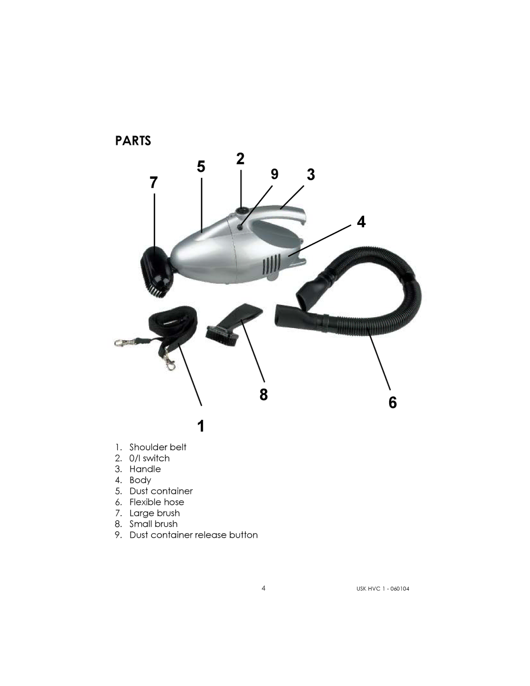 Kalorik USK HVC 1 - 060104 manual 2 9 