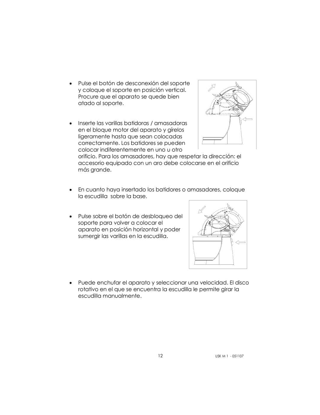 Kalorik USK M 1 manual 