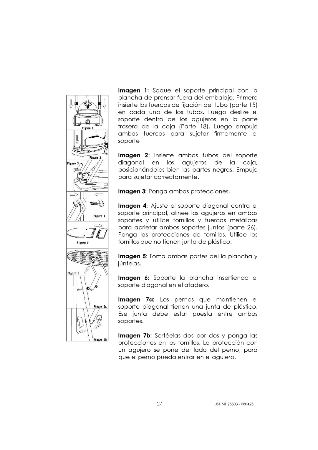 Kalorik USK SIT 25803 manual 