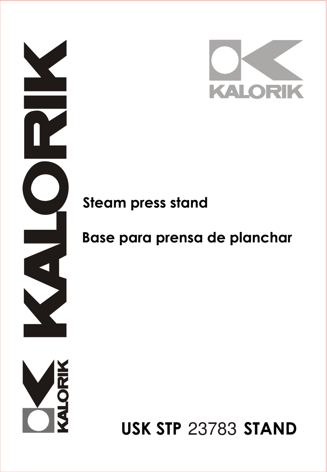 Kalorik USK STP 23873 manual 23783 