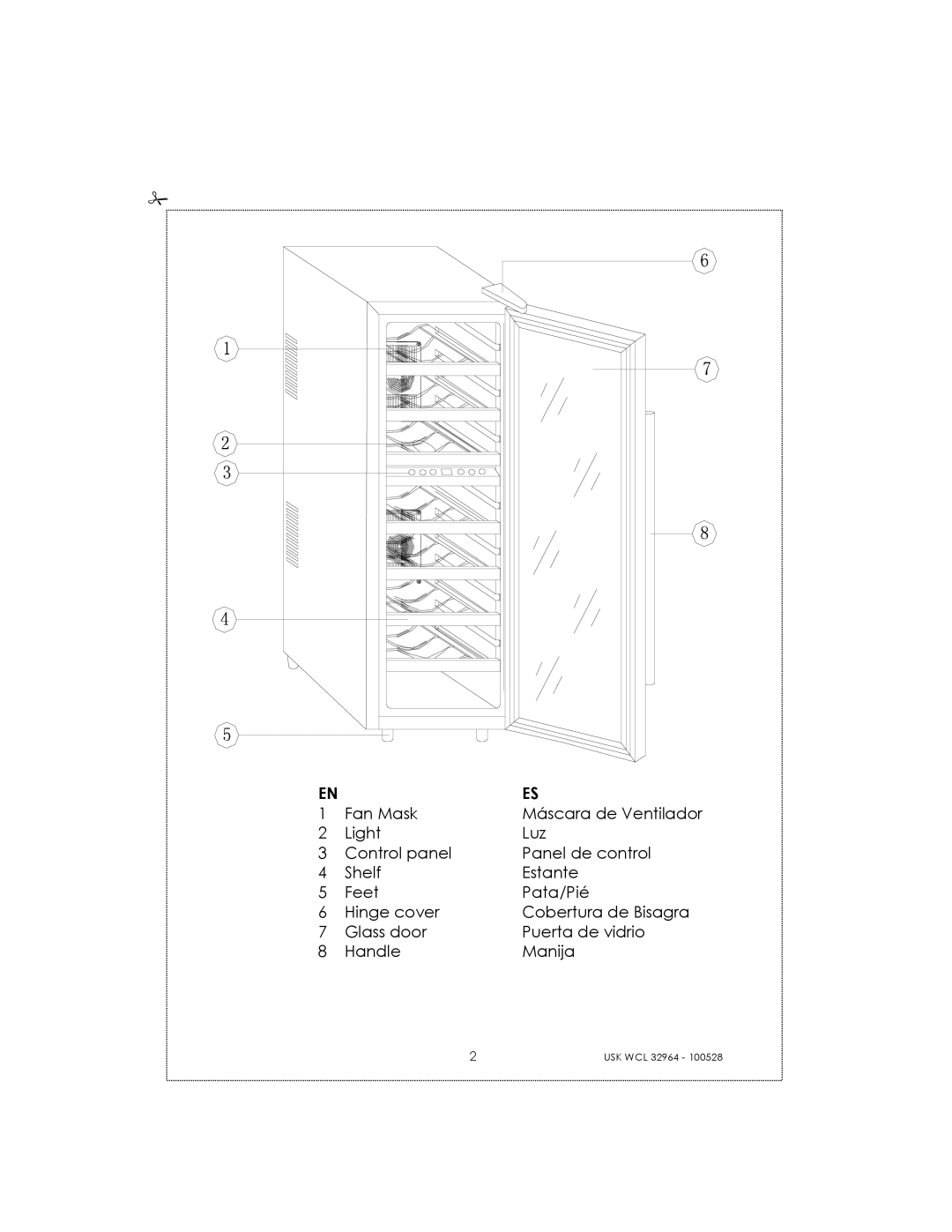 Kalorik USK WCL 32964 manual 