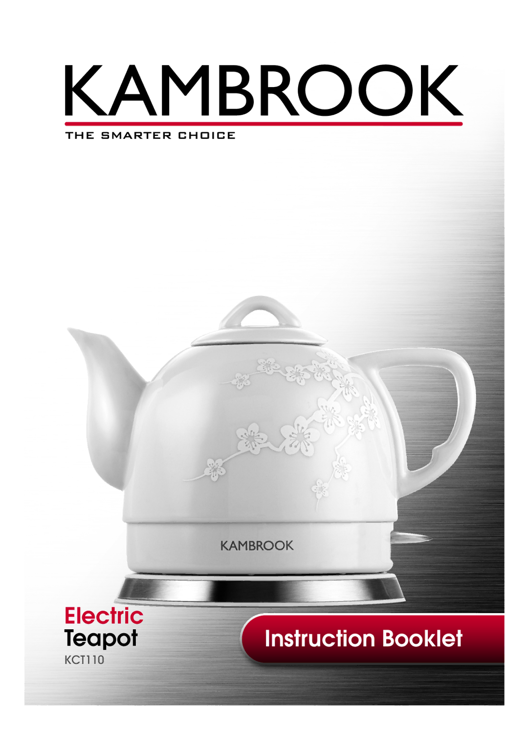 Kambrook KCT110 manual Instruction Booklet 