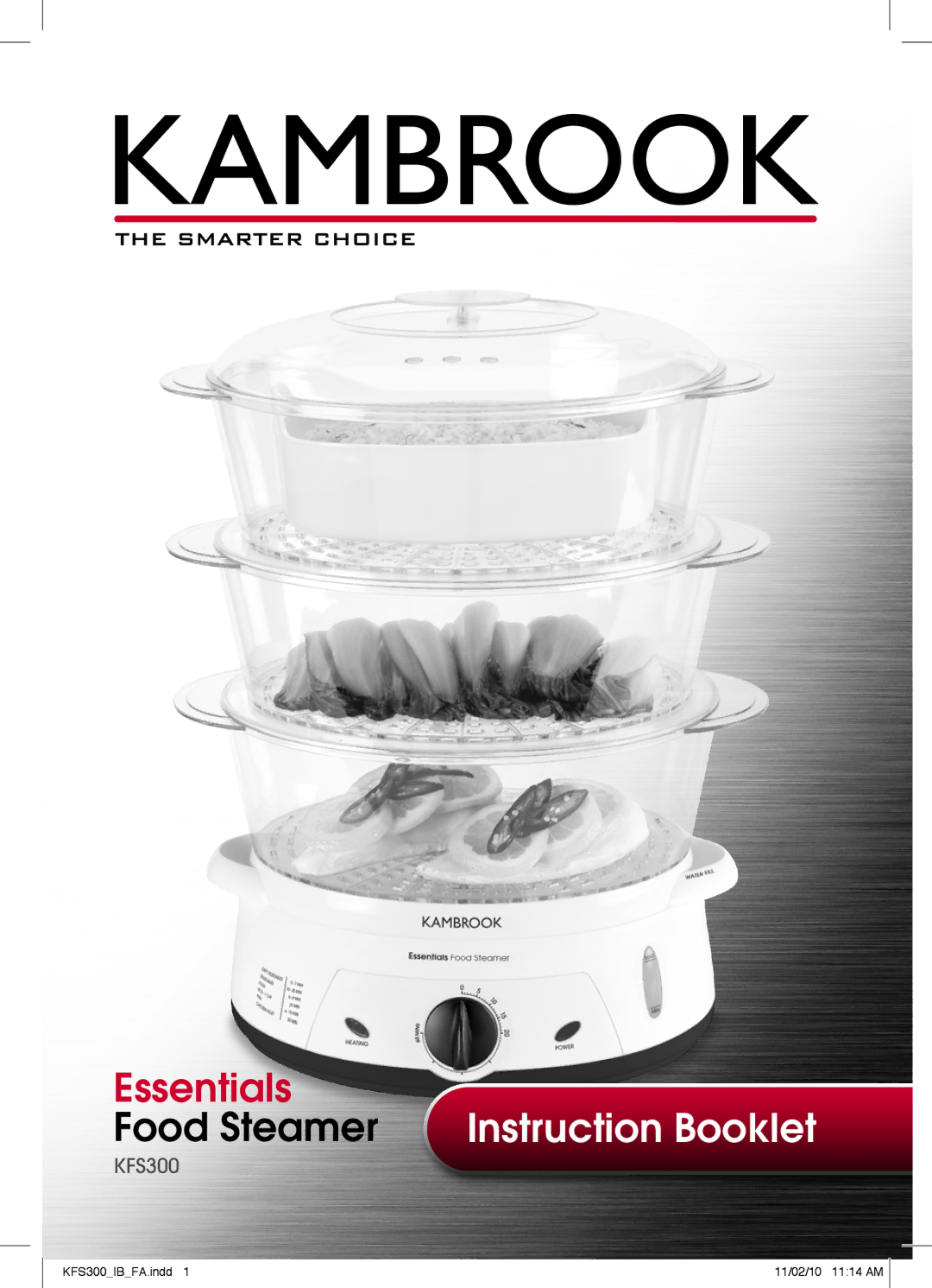 Kambrook KFS300 manual Instruction Booklet 