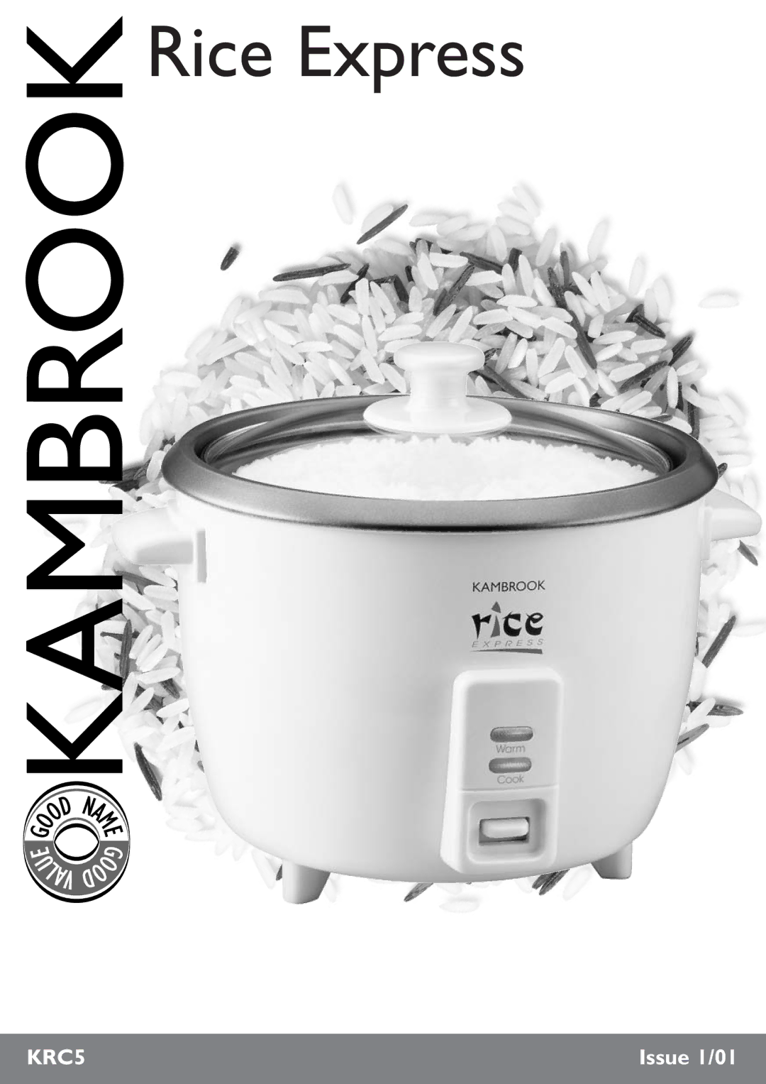 Kambrook KRC5 manual Rice Express 