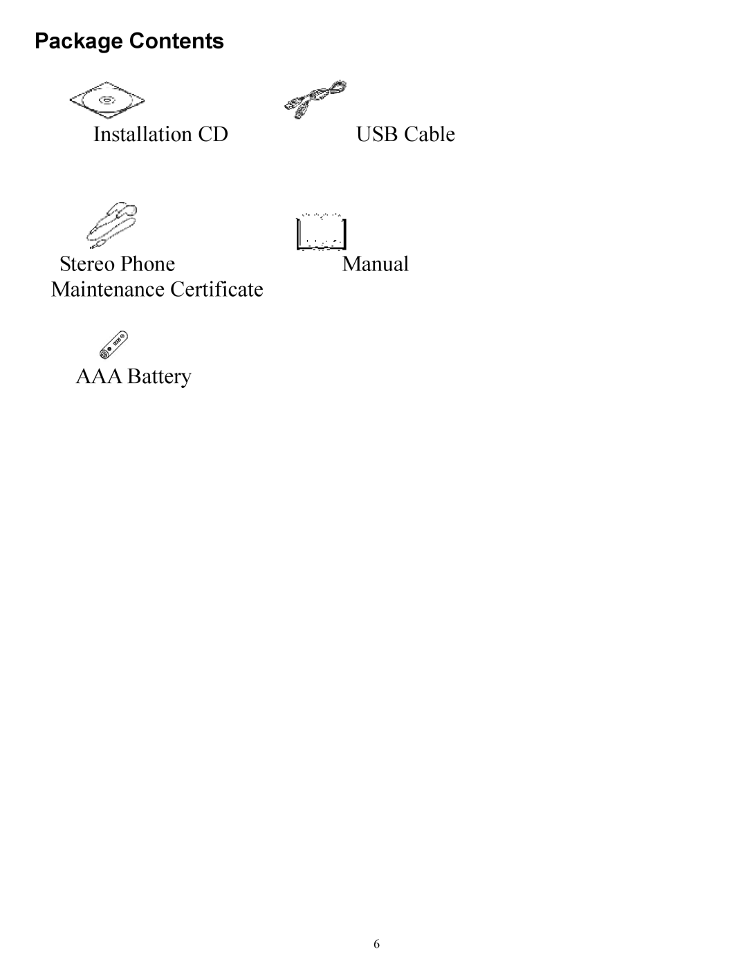 Kanguru Solutions 1.1 user manual Package Contents 