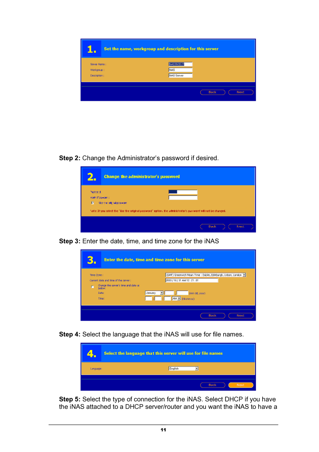 Kanguru Solutions iNAS-100 user manual 