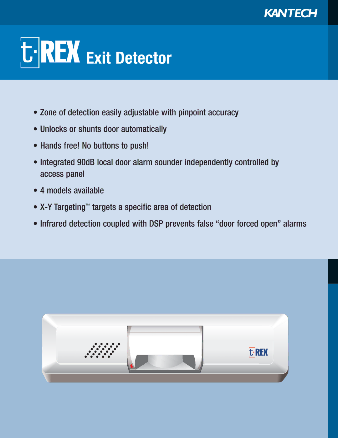 Kantek 20667 manual Exit Detector 