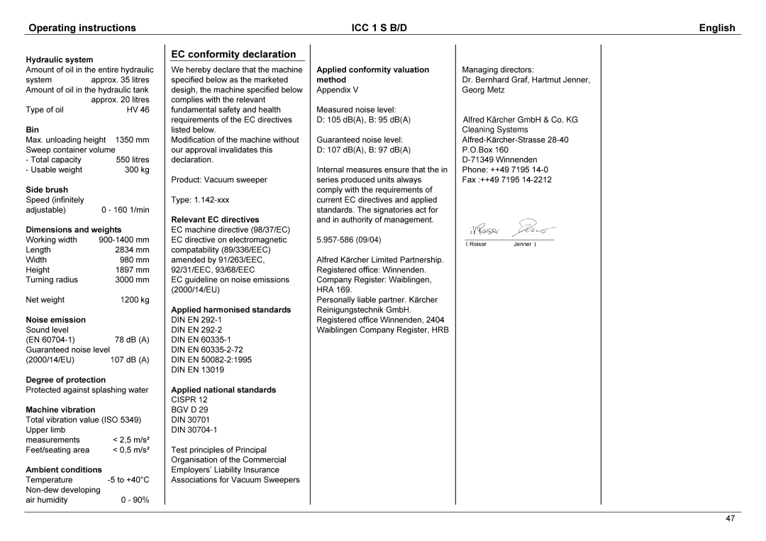 Karcher 1.142-114 manual Dime, Relevant, System, Typeof 