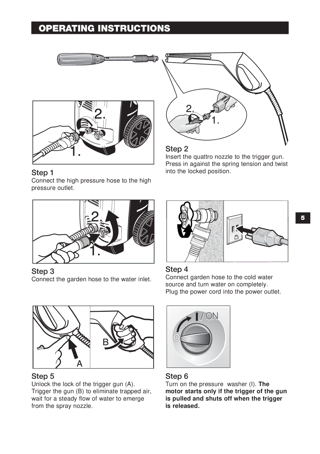 Karcher 1750 specifications Operating Instructions 