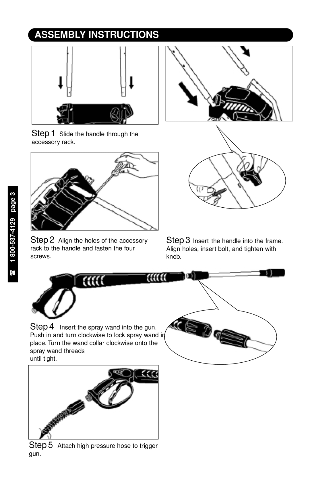 Karcher 1800 specifications Assembly Instructions 