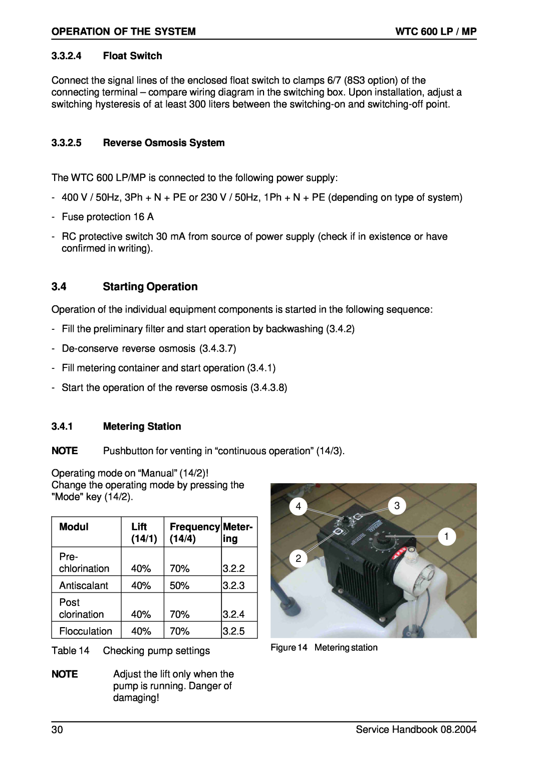 Karcher 600 CD manual 3.4Starting Operation 