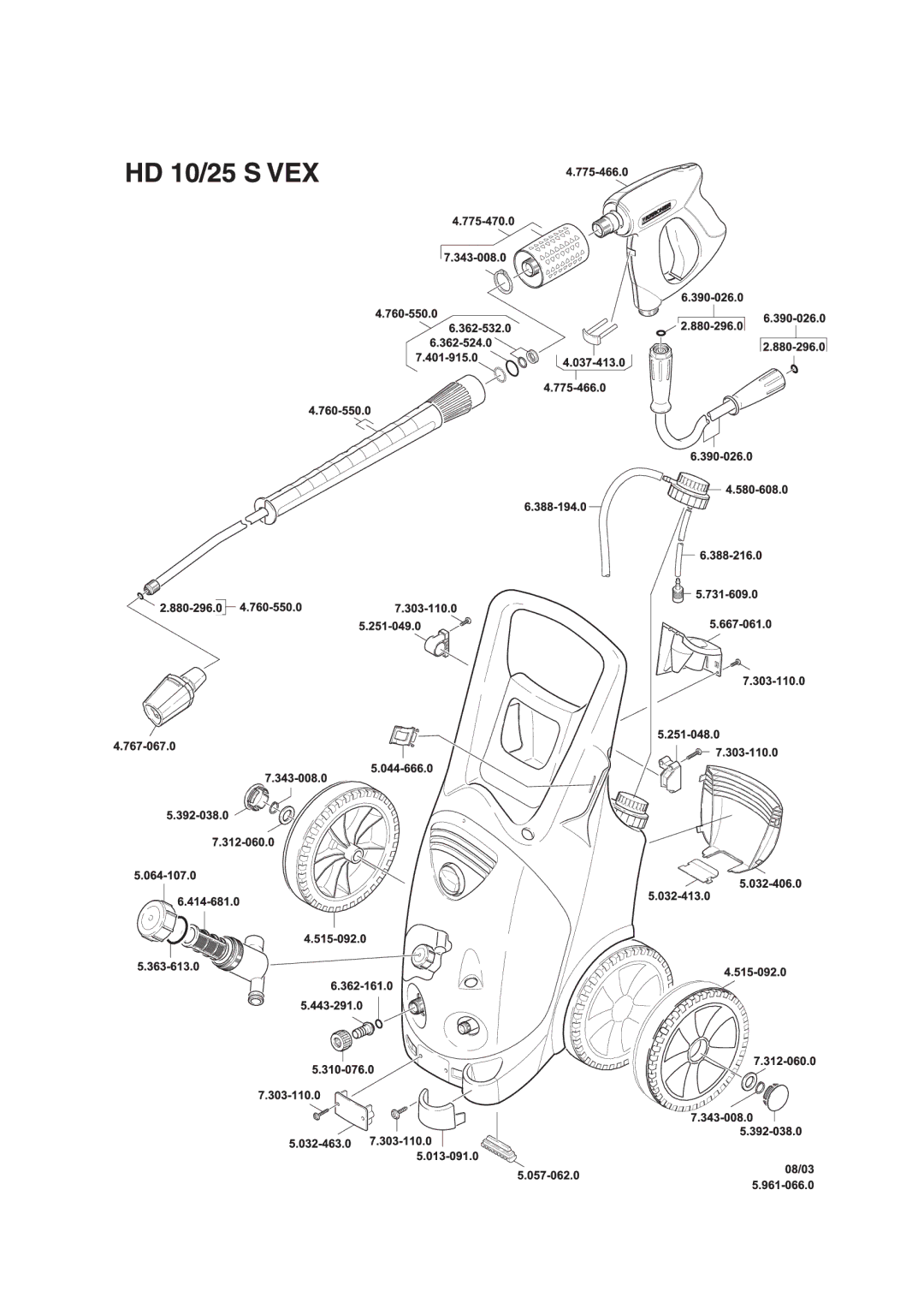 Karcher HD 10/25 S VEX manual 