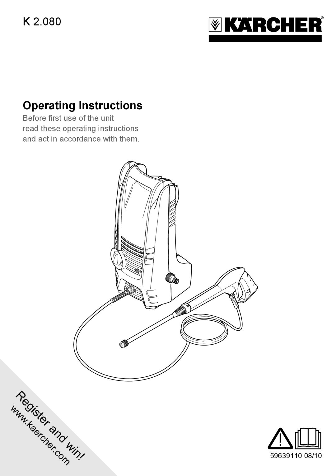 Karcher K 2.080 manual Www 