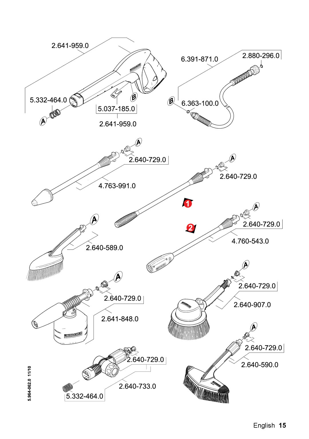 Karcher K 2.399, K 2.300 manual English 