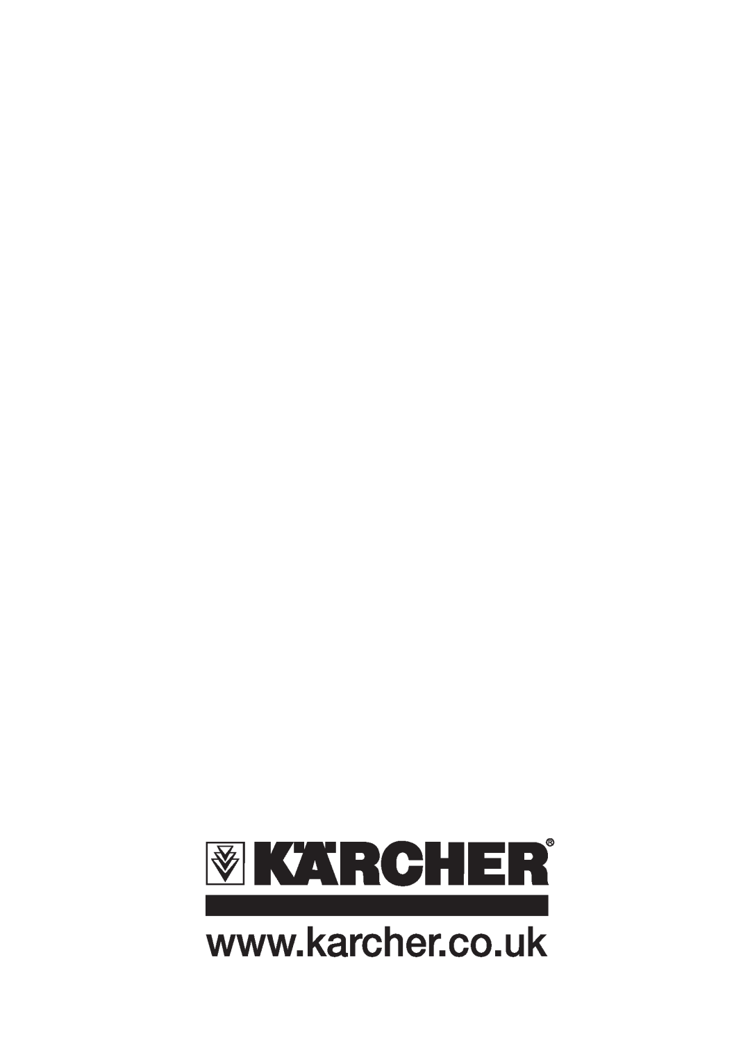 Karcher K 2.300, K 2.399 manual 