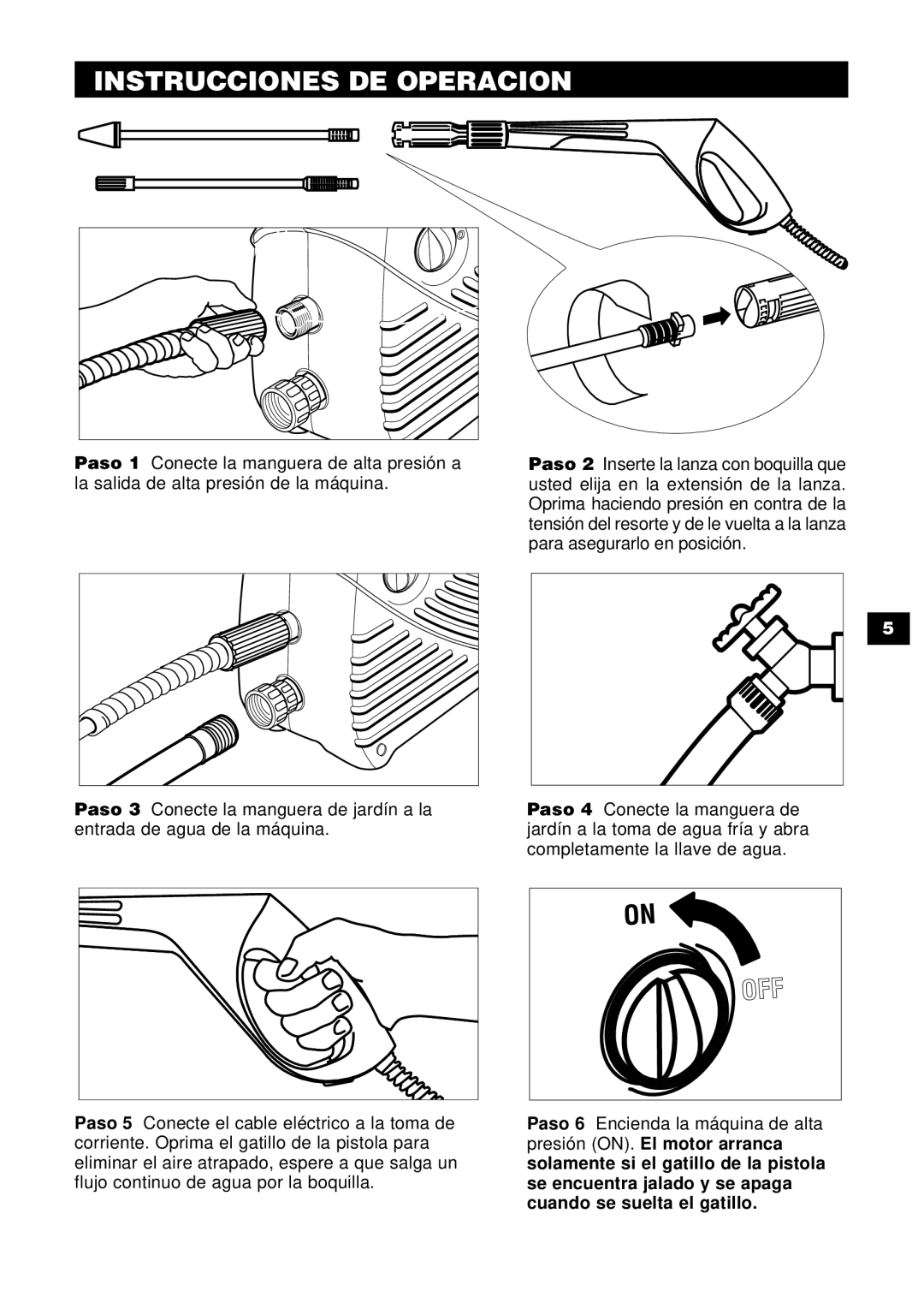 Karcher K 240 specifications Instrucciones DE Operacion 