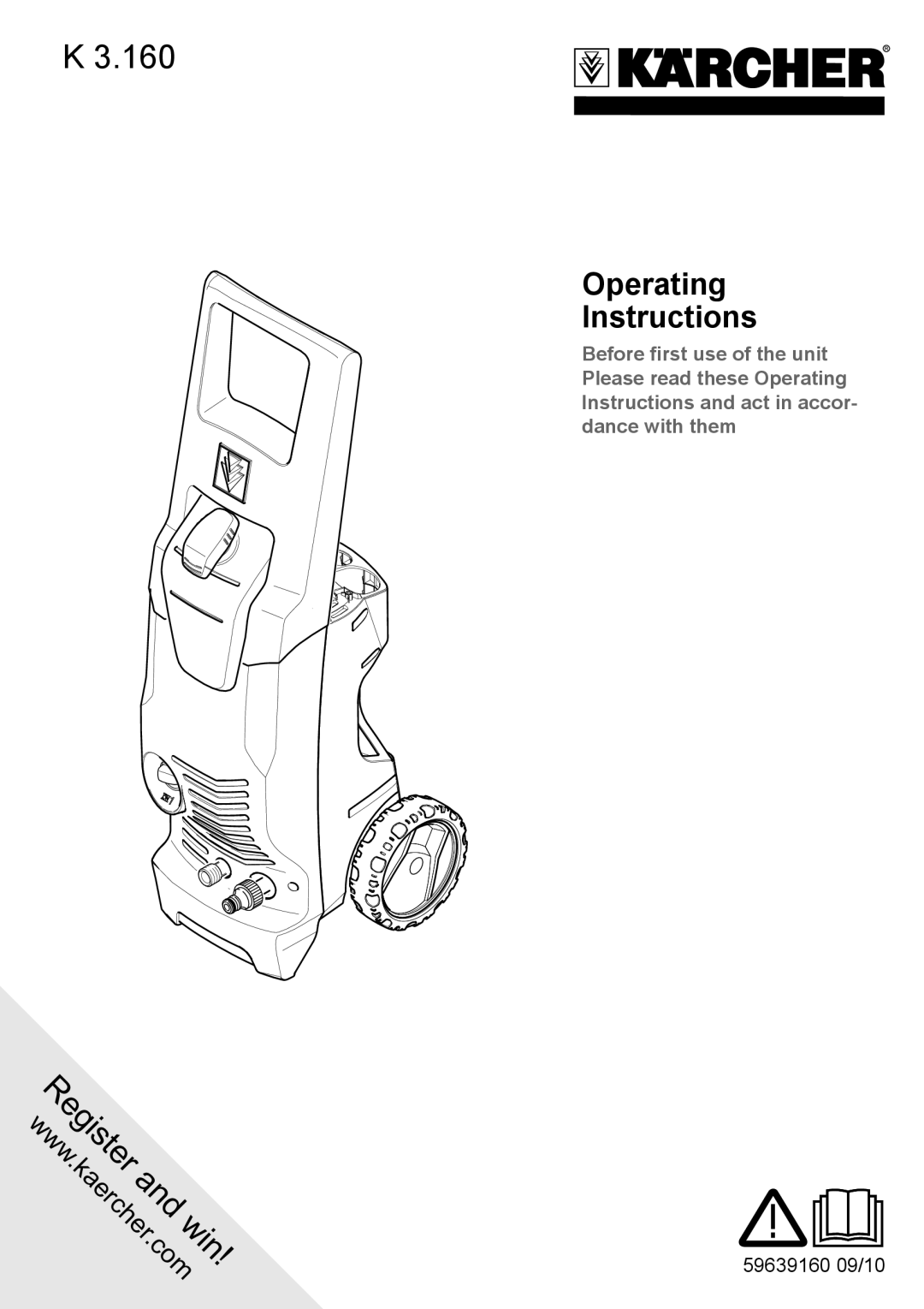 Karcher K 3.160 manual Www 