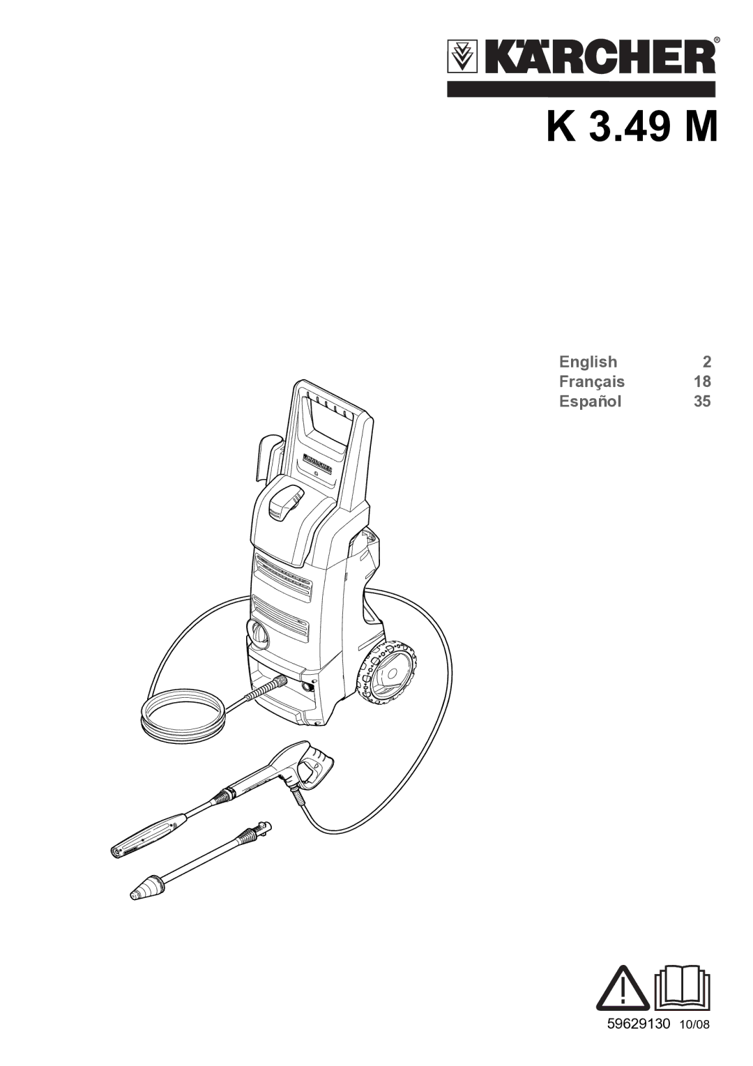 Karcher K 3.49 M manual 