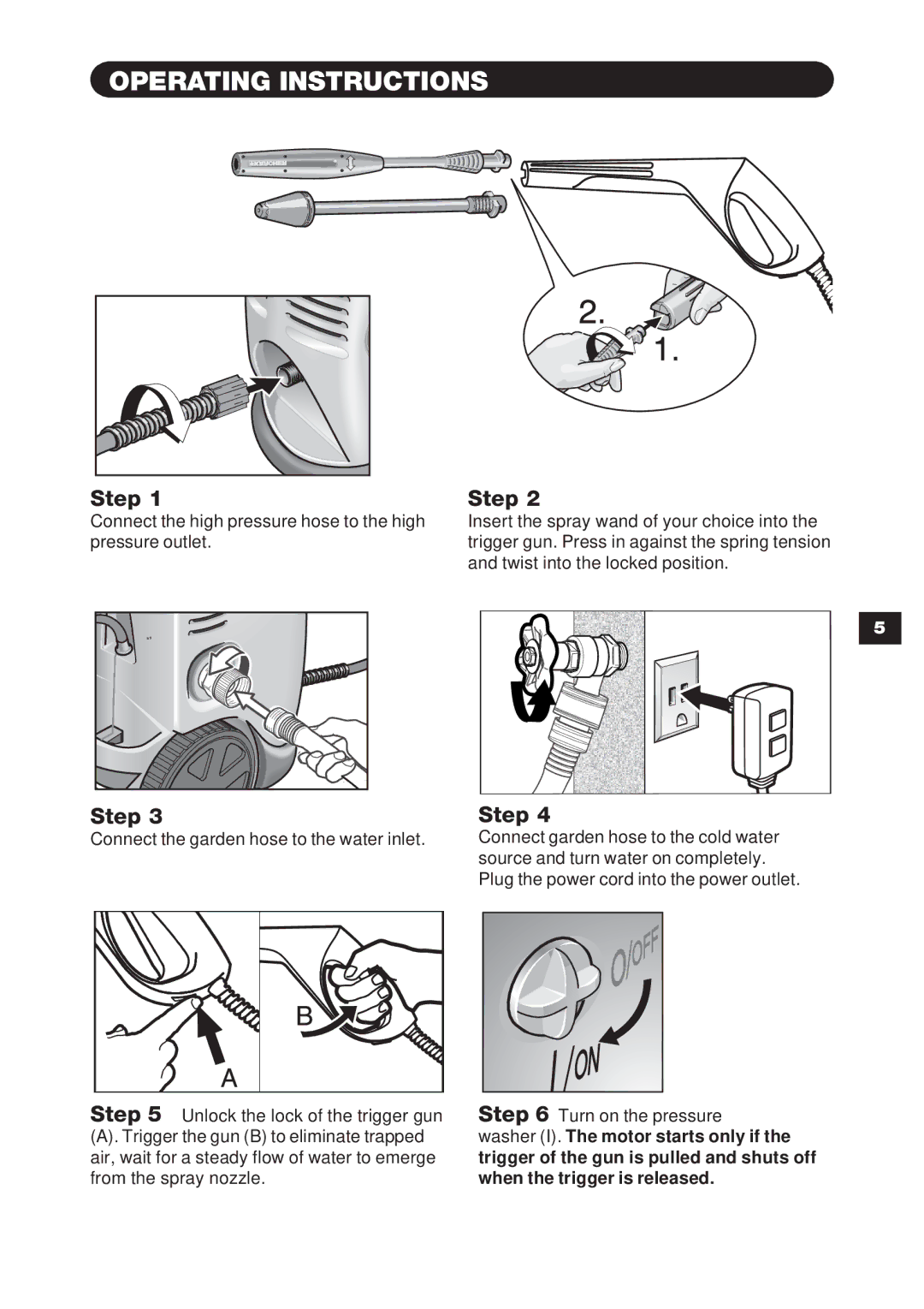 Karcher K 3.78 specifications Operating Instructions 