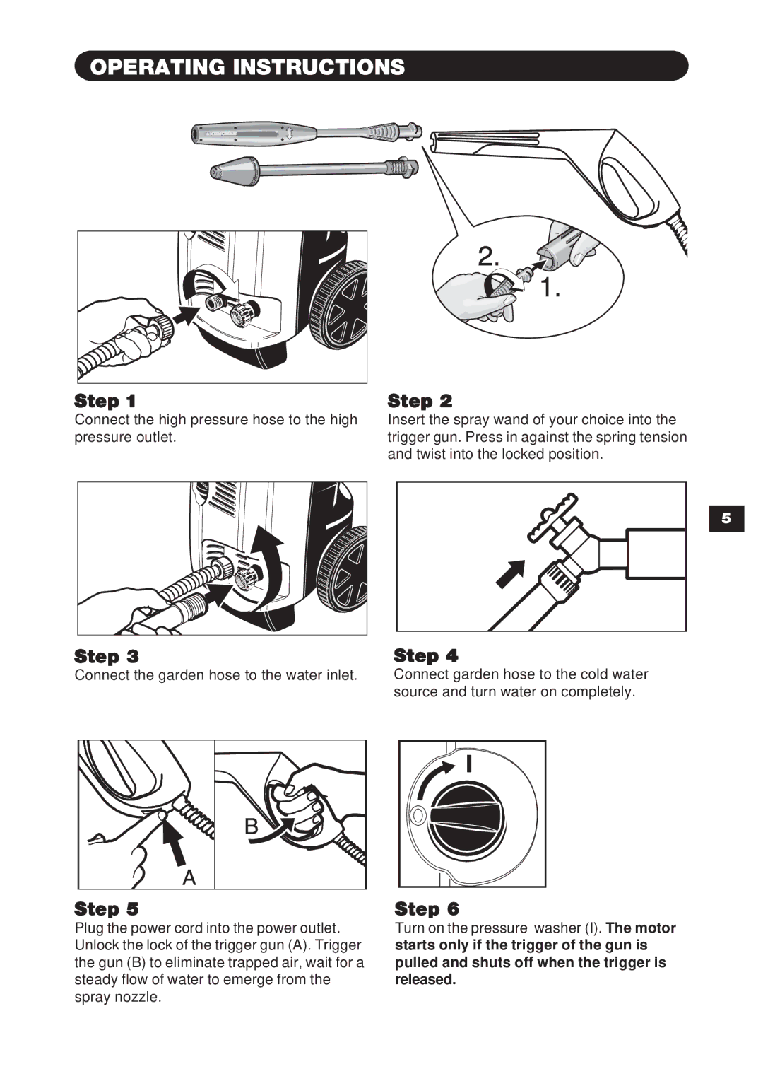 Karcher K 3.99 M specifications Operating Instructions 