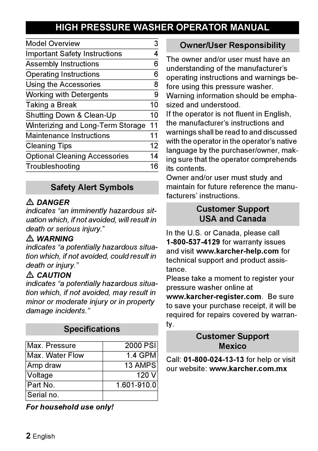 Karcher K 5.68 M manuel dutilisation High Pressure Washer Operator Manual 