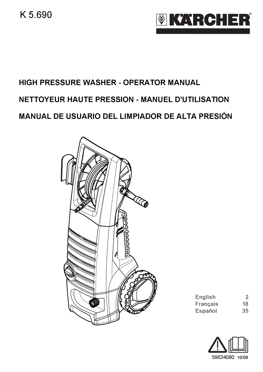 Karcher K 5.690 manuel dutilisation 