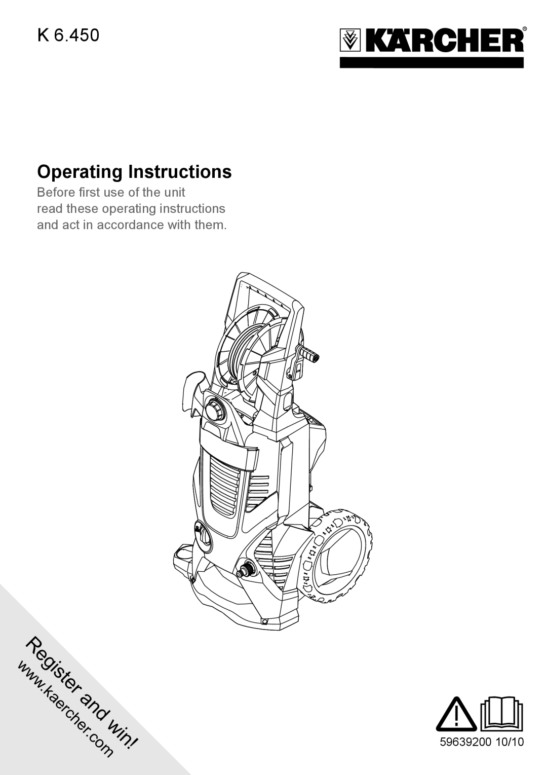 Karcher K 6.450 manual Www 