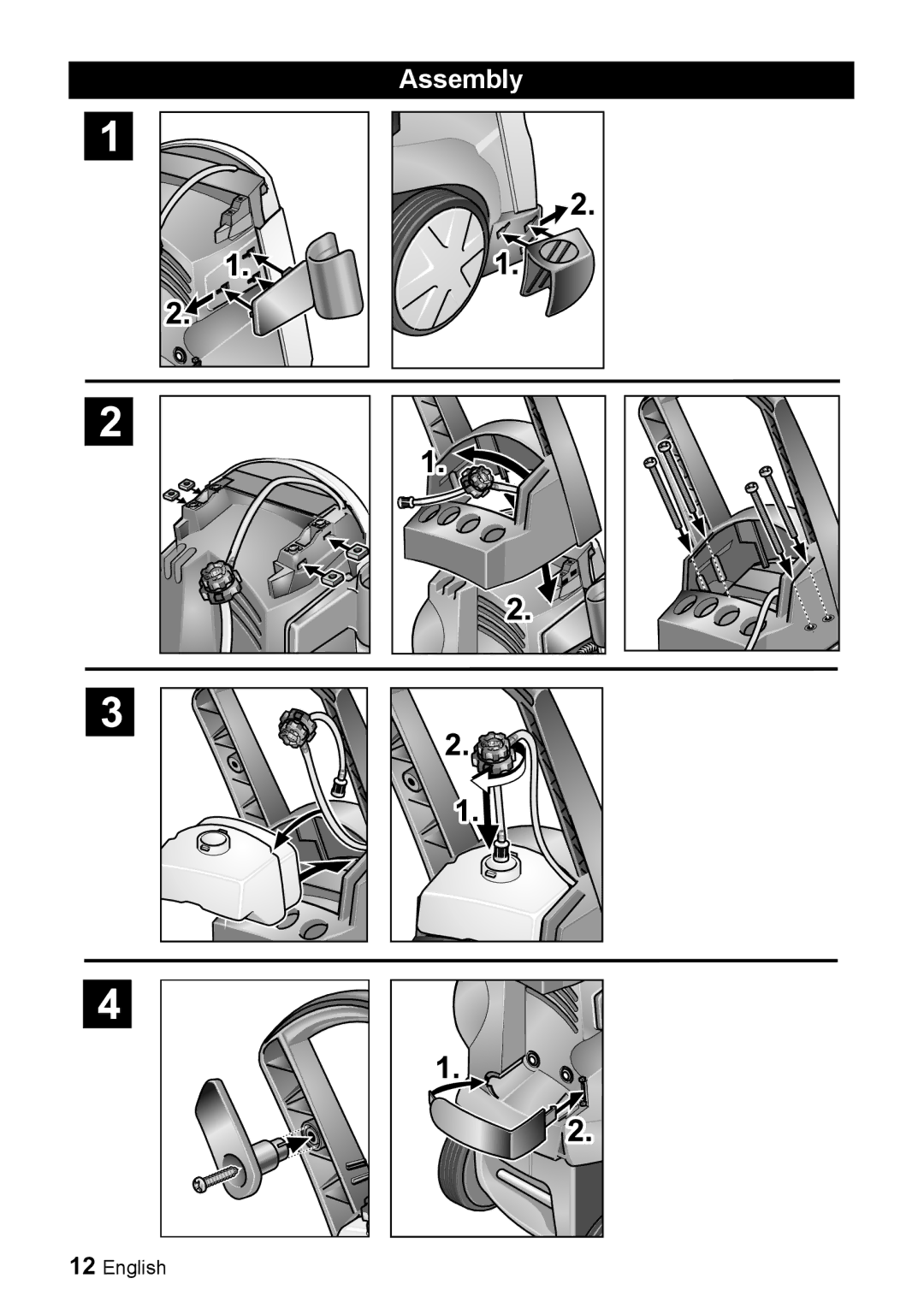 Karcher K 6.85 M operating instructions Assembly 