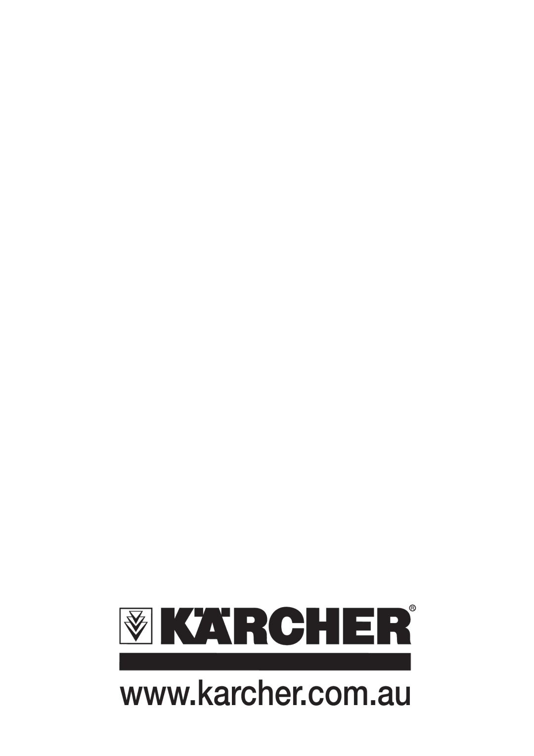 Karcher K 6.85 M operating instructions 