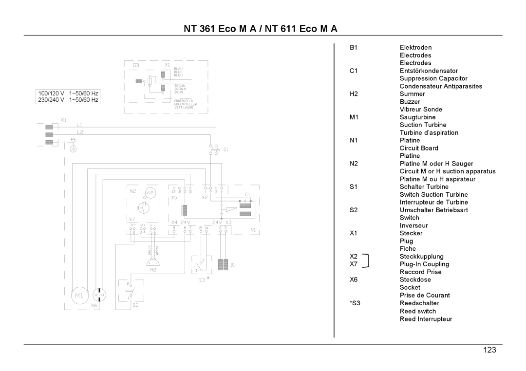 Karcher NT 361 ECO M A, NT 611 ECO M A manual 123 