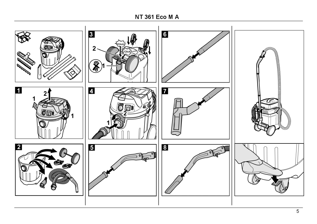 Karcher NT 611 ECO M A, NT 361 ECO M A manual NT 361 Eco M a 