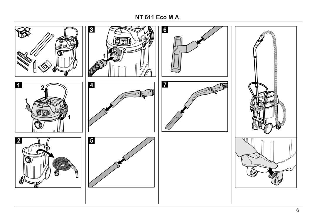 Karcher NT 361 ECO M A, NT 611 ECO M A manual NT 611 Eco M a 