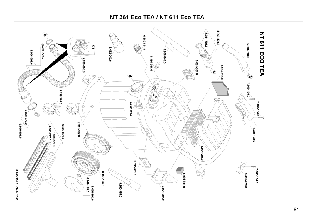 Karcher manual NT 361 Eco TEA / NT 611 Eco TEA 