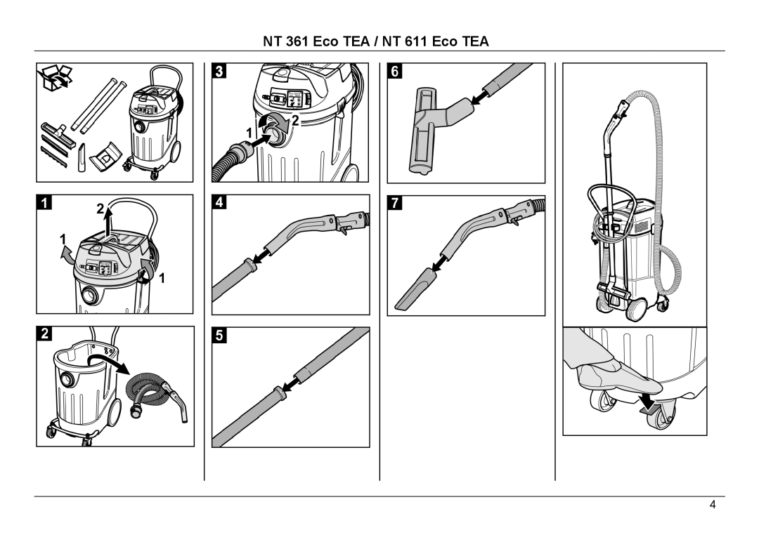 Karcher manual NT 361 Eco TEA / NT 611 Eco TEA 