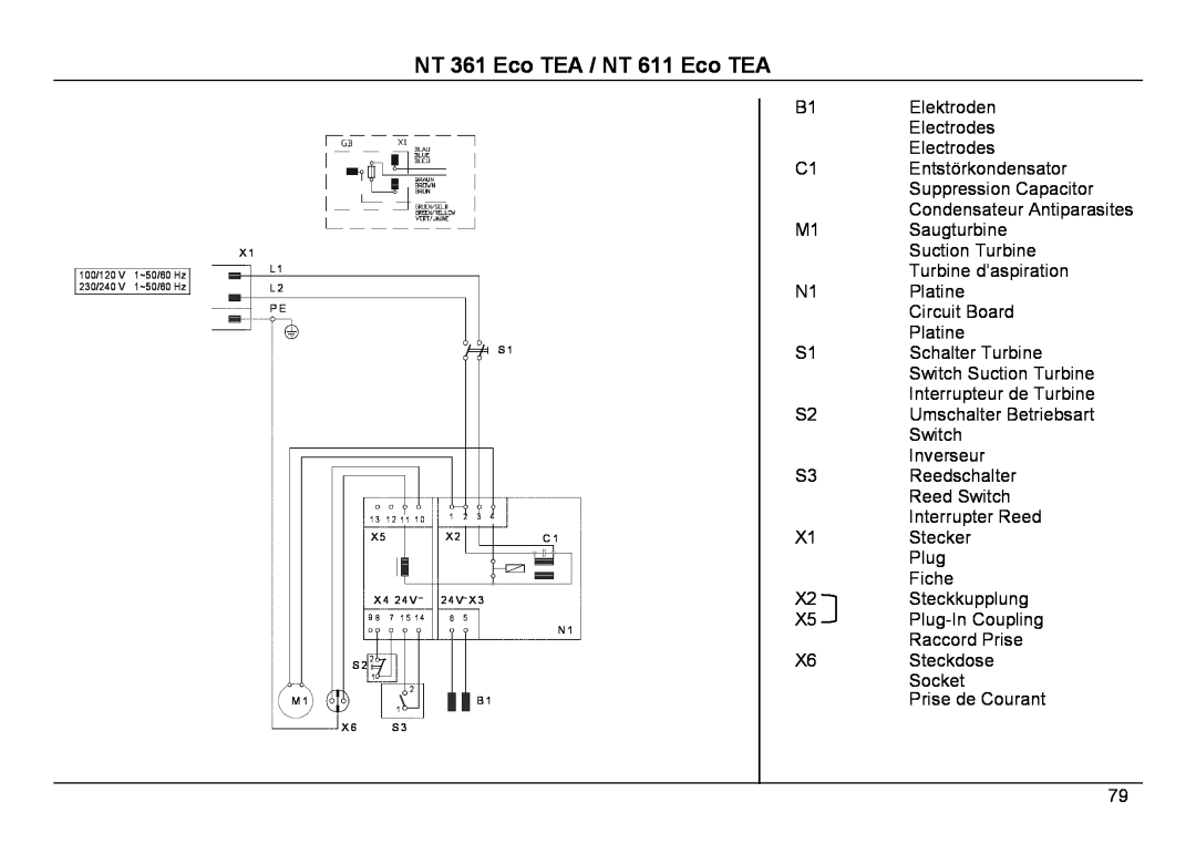 Karcher manual NT 361 Eco TEA / NT 611 Eco TEA, Elektroden 
