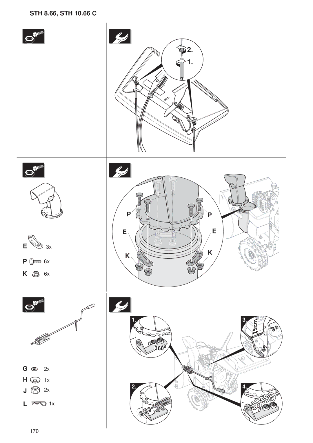 Karcher STH 953 manual Cm5, 170 