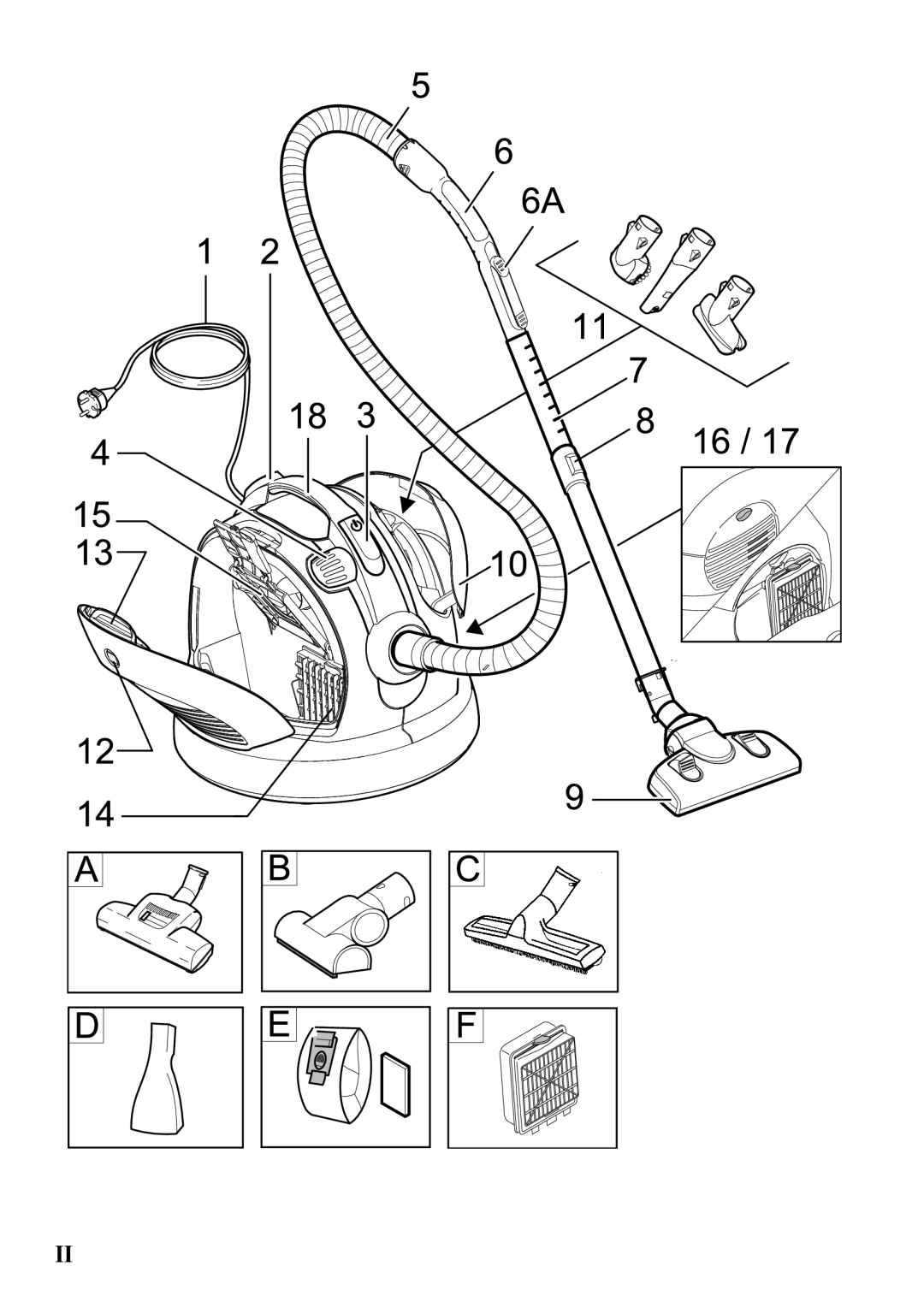 Karcher VC 6200, VC 6100 manual 