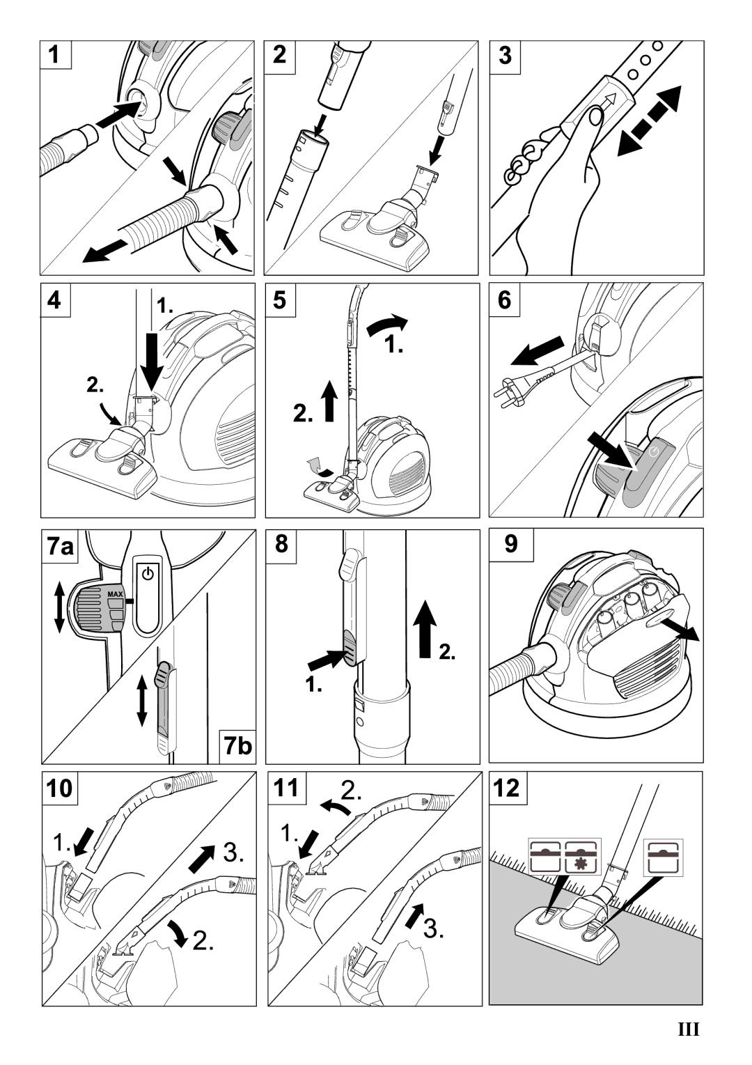 Karcher VC 6100, VC 6200 manual Iii 