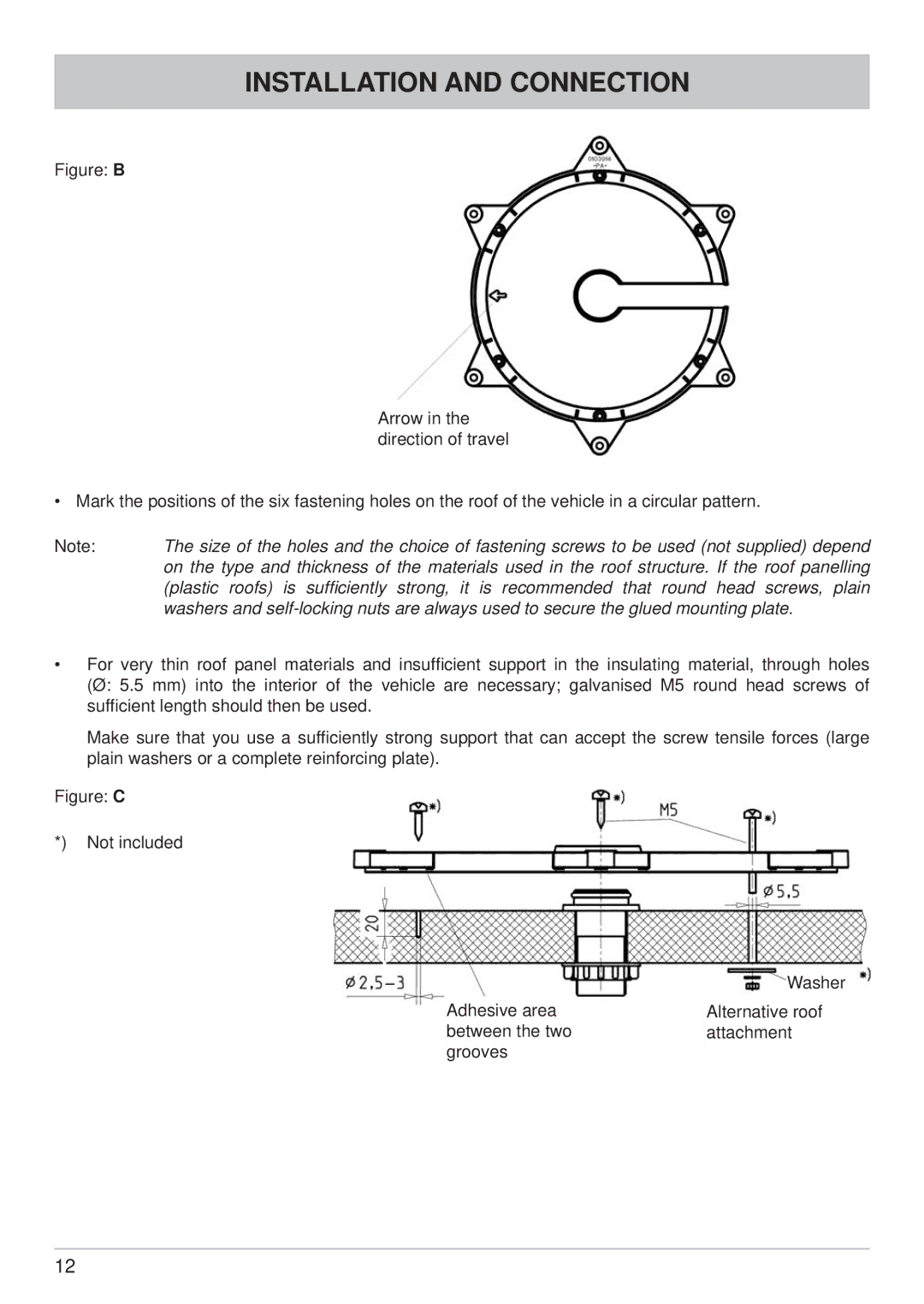 Kathrein CAP 600 manual Installation and Connection 