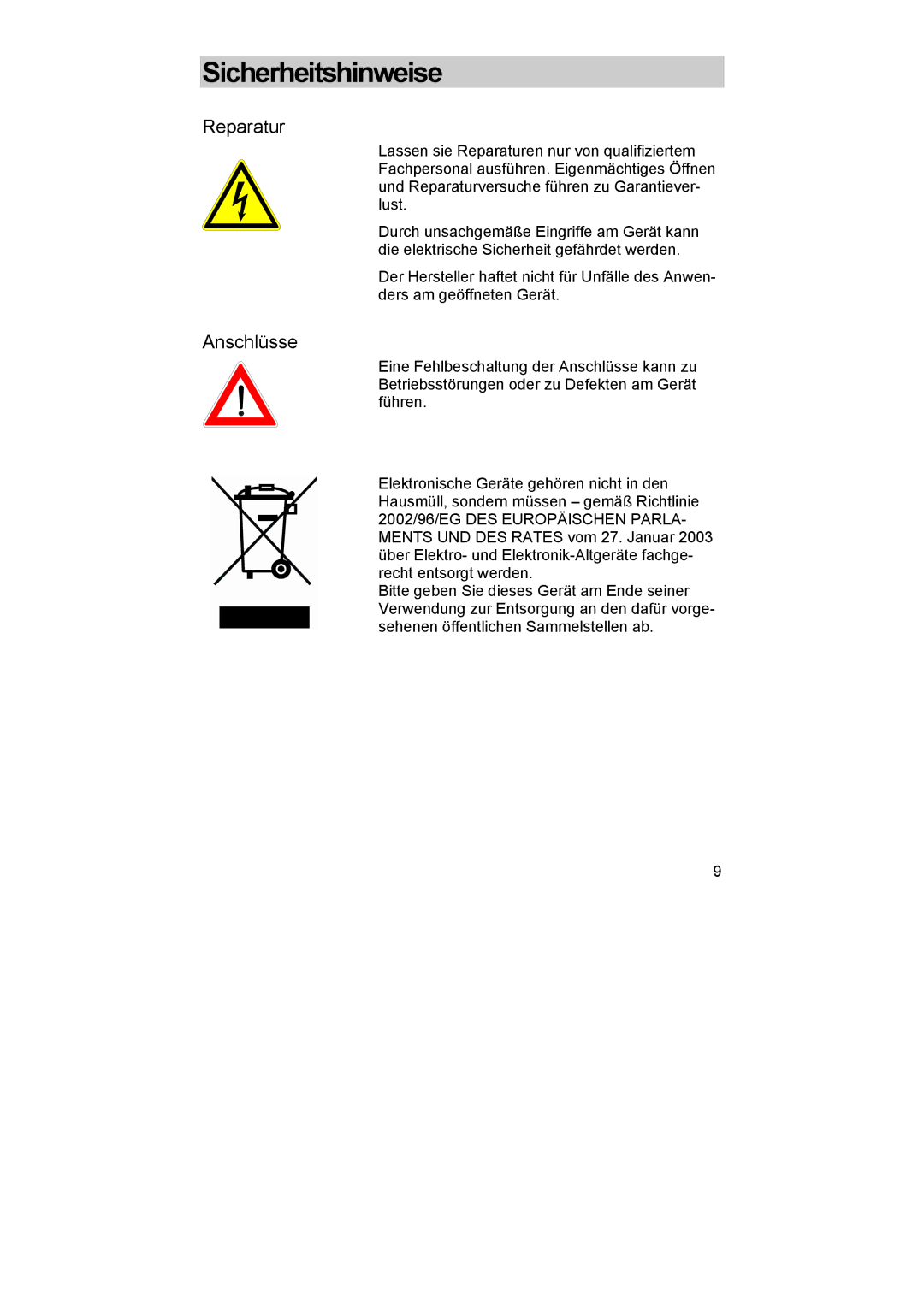 Kathrein DCM 32, DCM 42 I manual Reparatur, Anschlüsse 