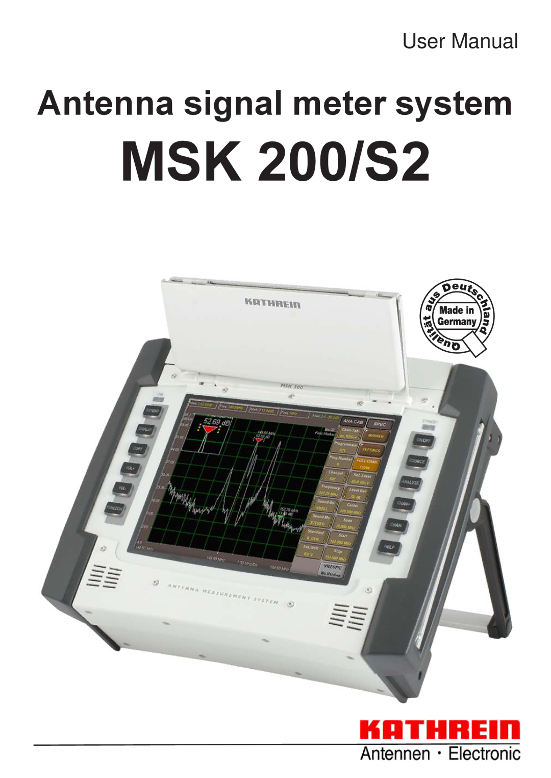 Kathrein MSK 200/S2 user manual 