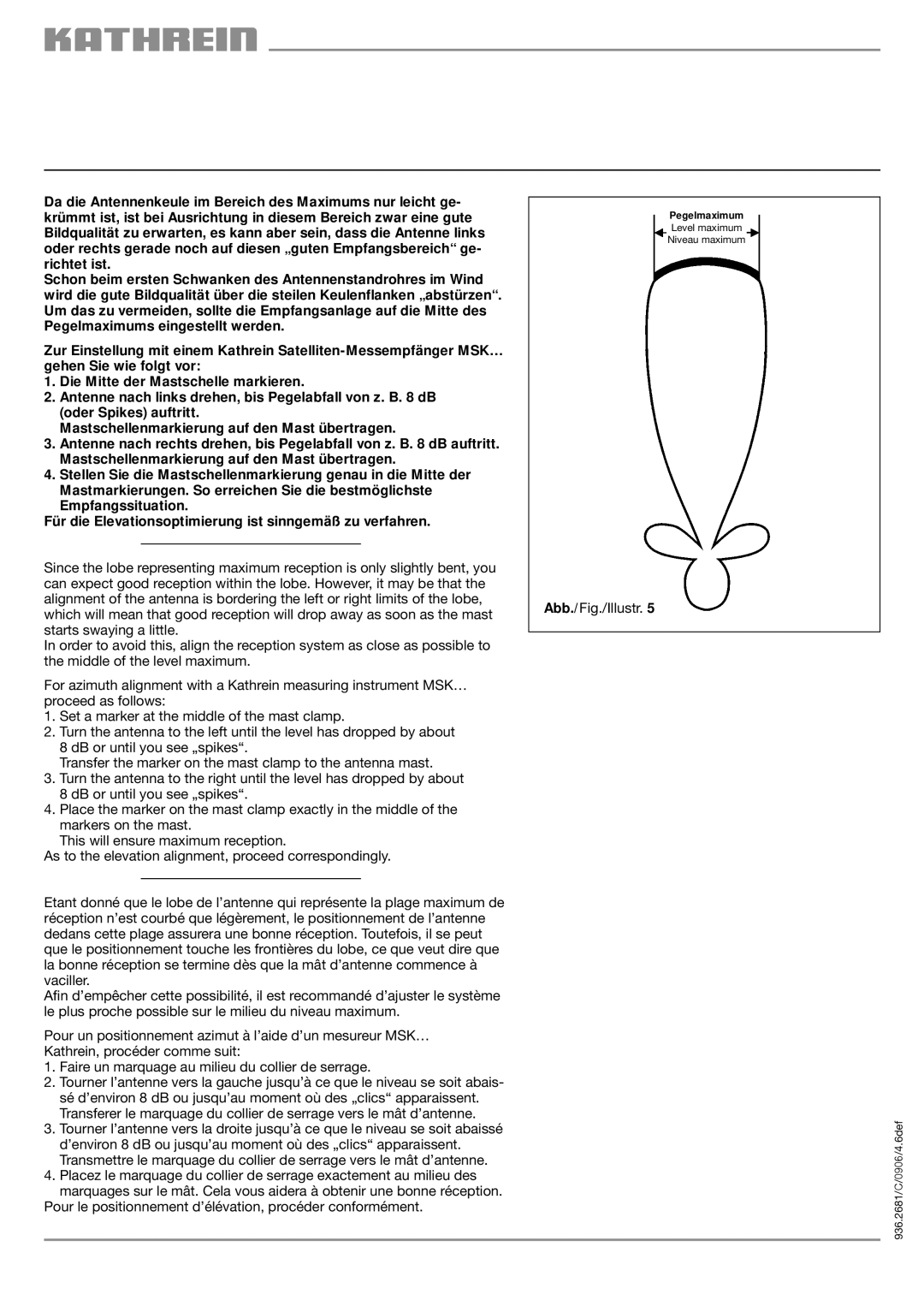 Kathrein UAS 177 manual Abb./Fig./Illustr 