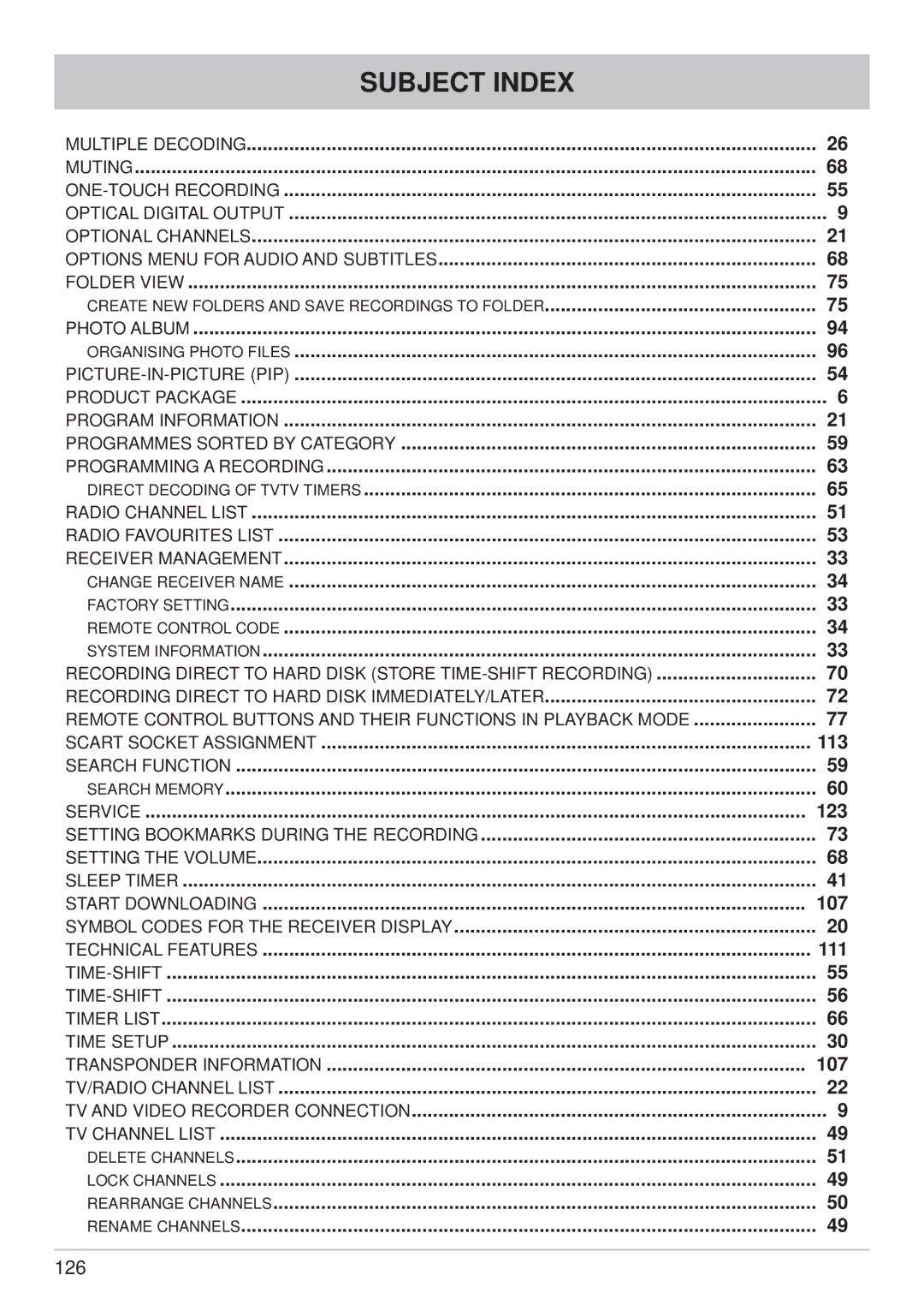 Kathrein UFC 861si manual Create NEW Folders and Save Recordings to Folder 