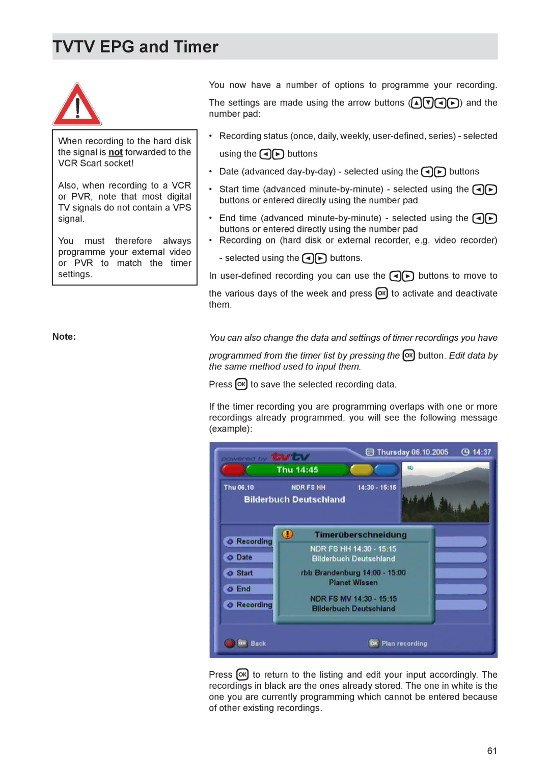 Kathrein UFS 821si, UFS 821sw manual Same method used to input them 