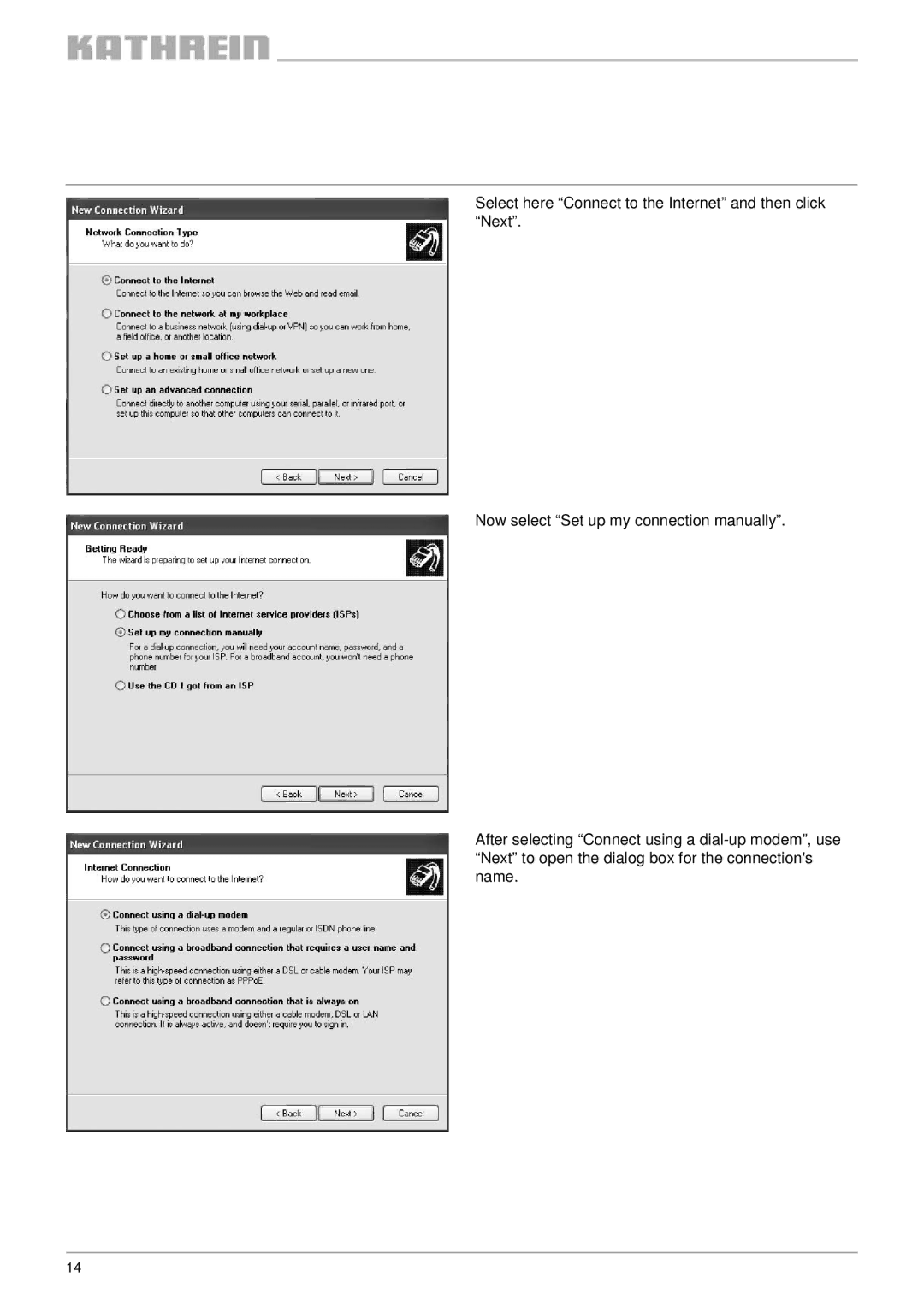 Kathrein UFX 314, BN 20610071 user manual 