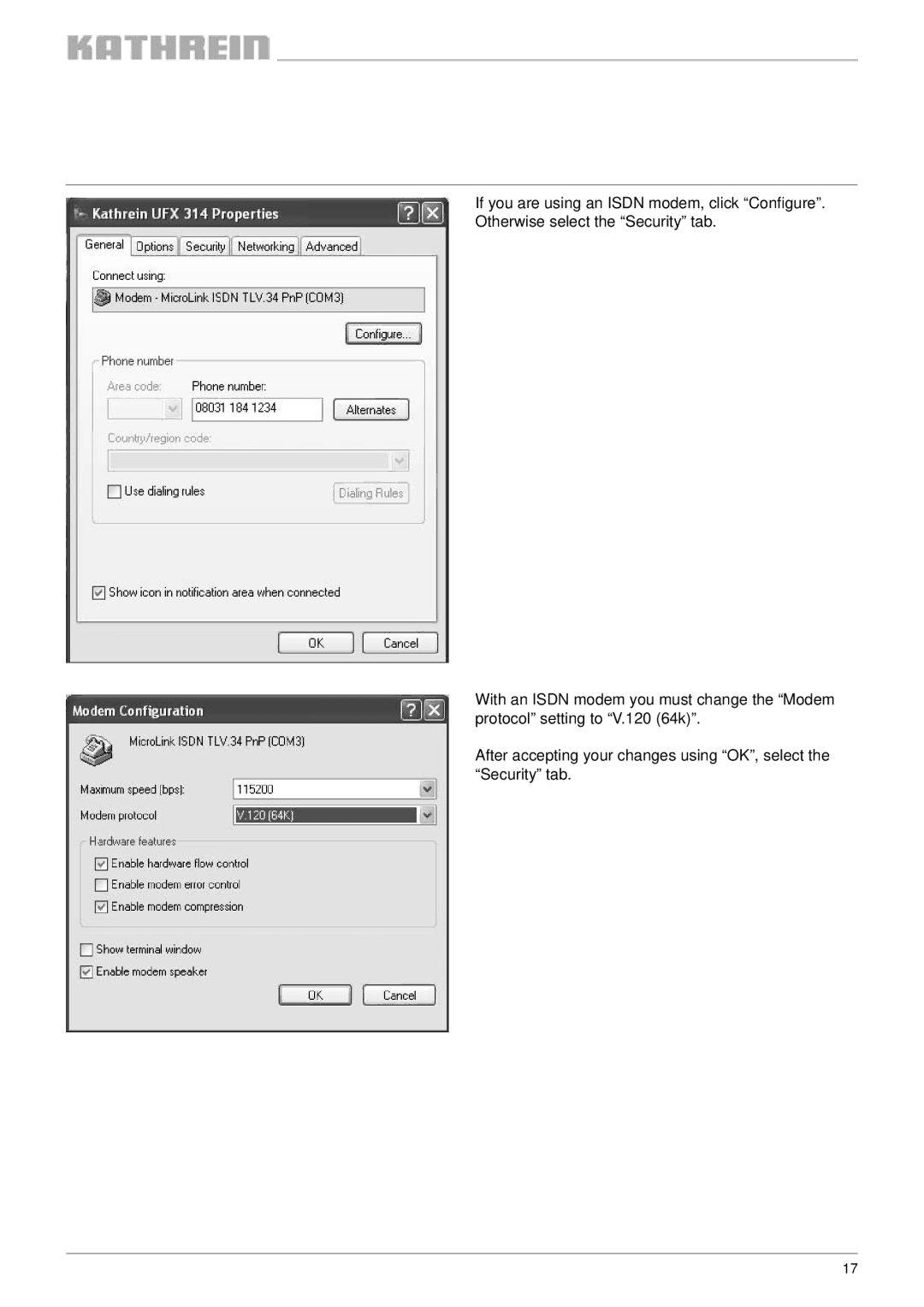 Kathrein BN 20610071, UFX 314 user manual 