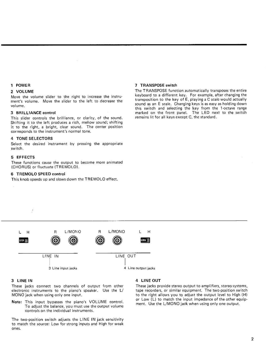 Kawai 2000 manual 