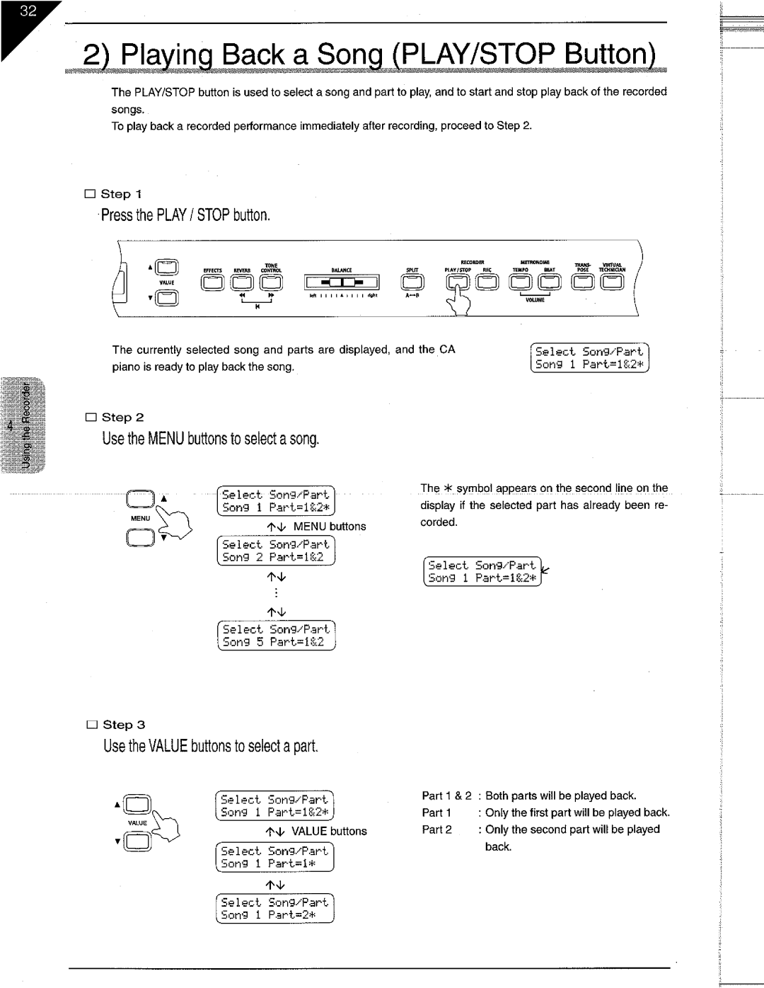 Kawai CA51, CA71, CA91 manual 