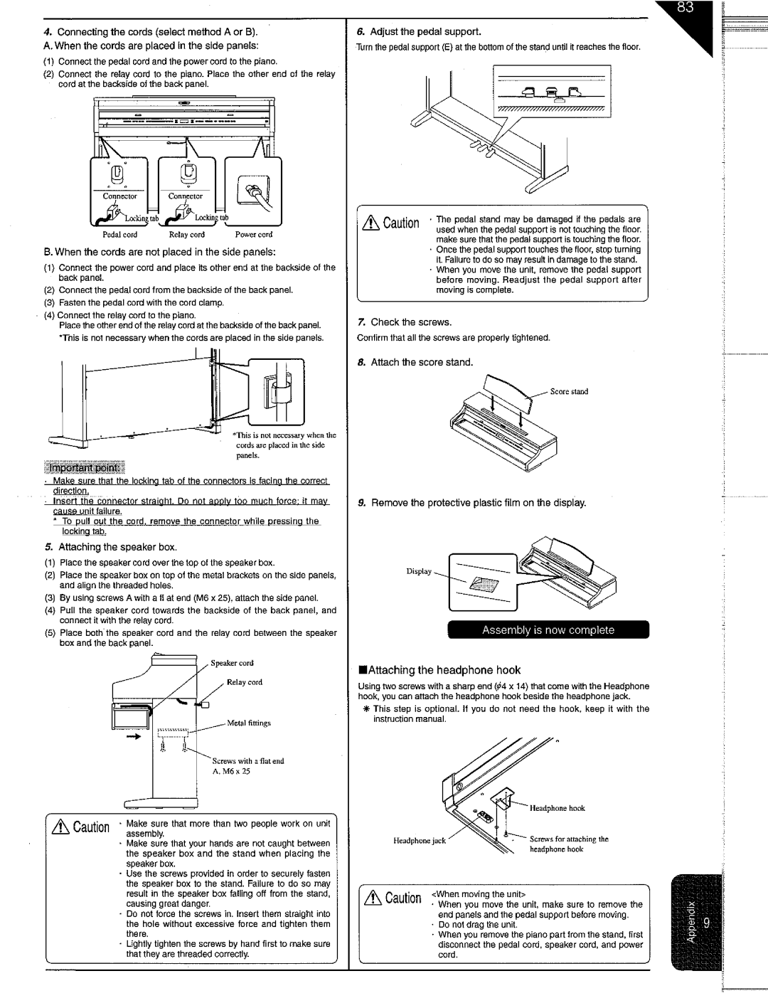 Kawai CA51, CA71, CA91 manual 